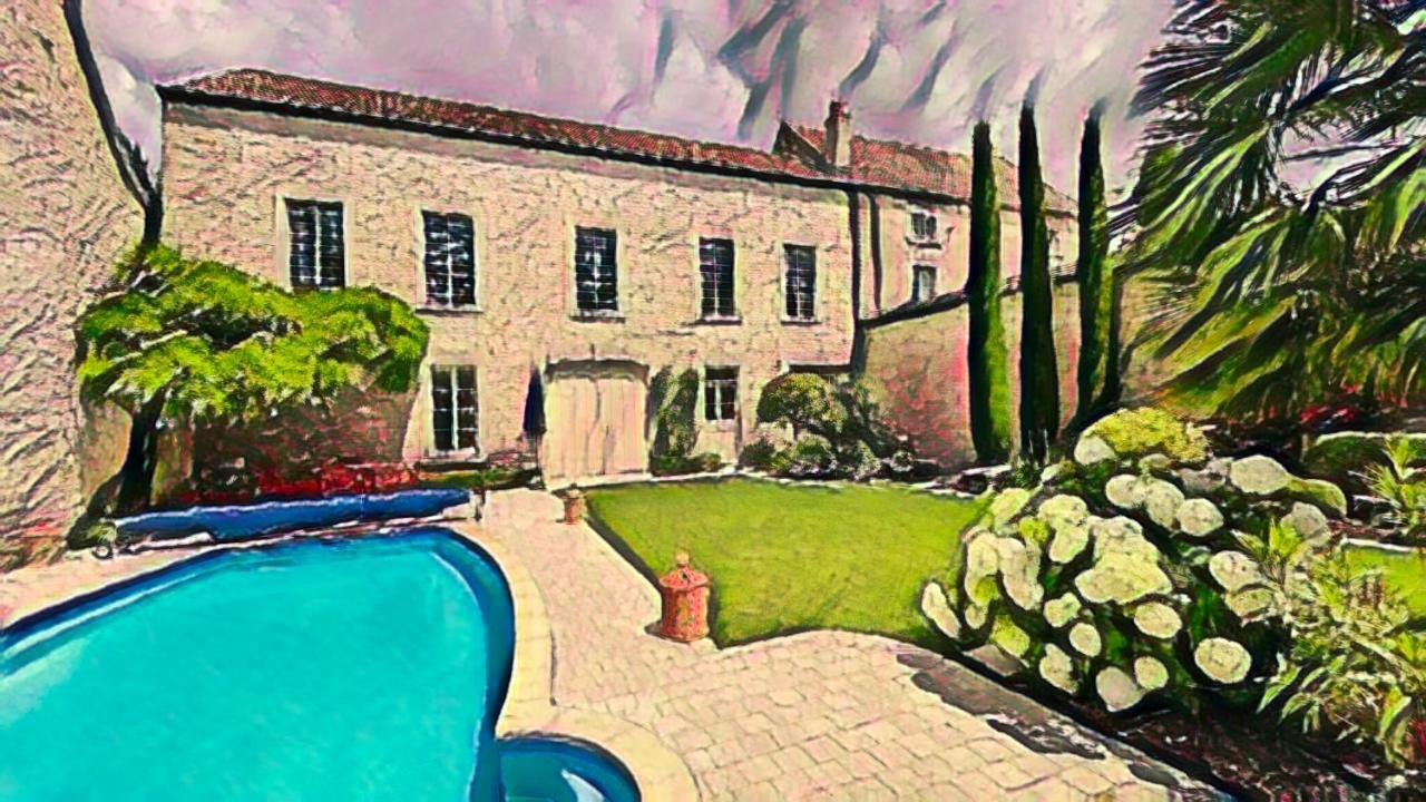 "Le Jardin" Chambre De Charme, Piscine A Мерсо Екстериор снимка