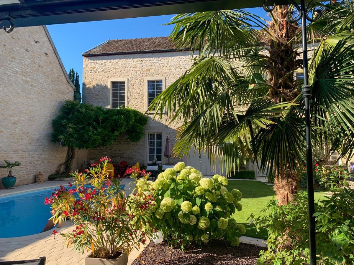 "Le Jardin" Chambre De Charme, Piscine A Мерсо Екстериор снимка